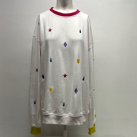 Steady Hands Bungee Gum Sweatshirt Hisoka Hunter x Hunter White Size Medium